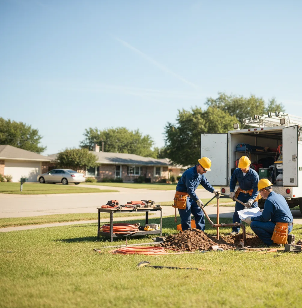 Sewer Line Repair in Sabinal, TX